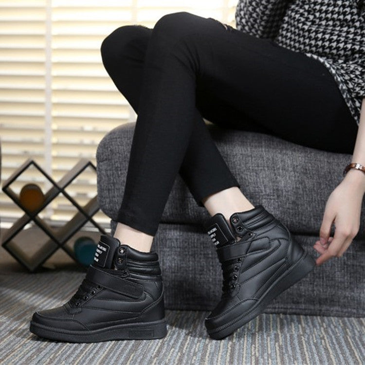 Sneakers- Inner increase high-top sneakers