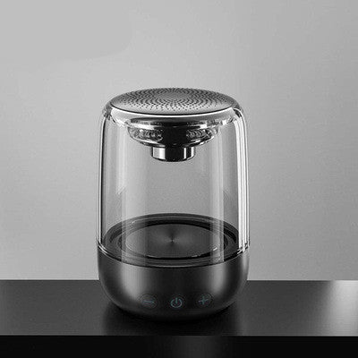 Speaker- Portable Speakers Bluetooth Column Wireless Bluetooth Speaker Powerful Bass Radio with Variable Color LED Light