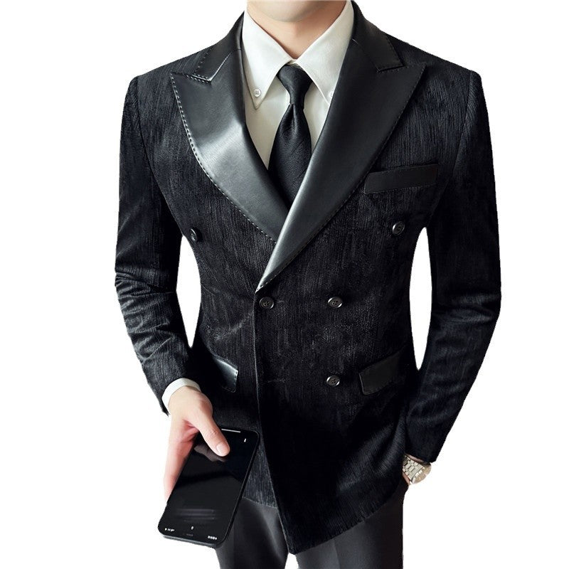 Men's Suit- Men's Corduroy Suit Jacket Slim Fit