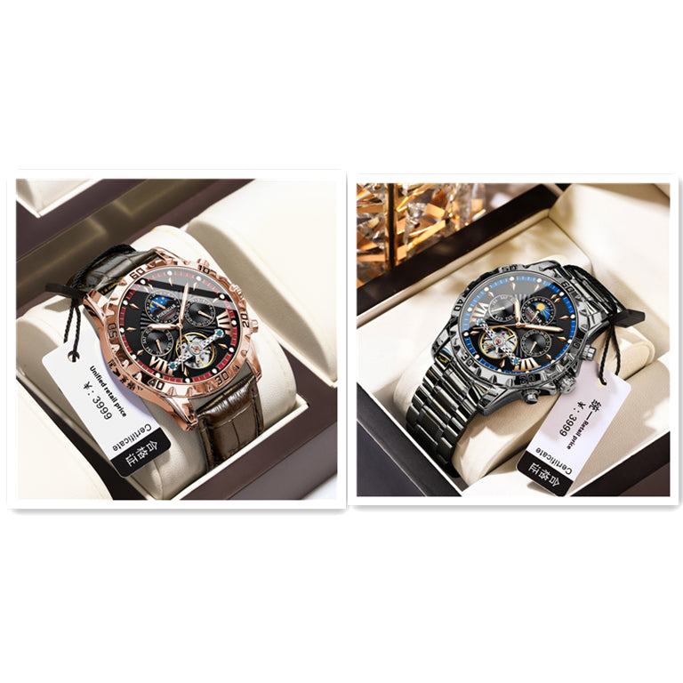 Watch For Men- Men's Watch Fashion Luxury Automatic Machinery