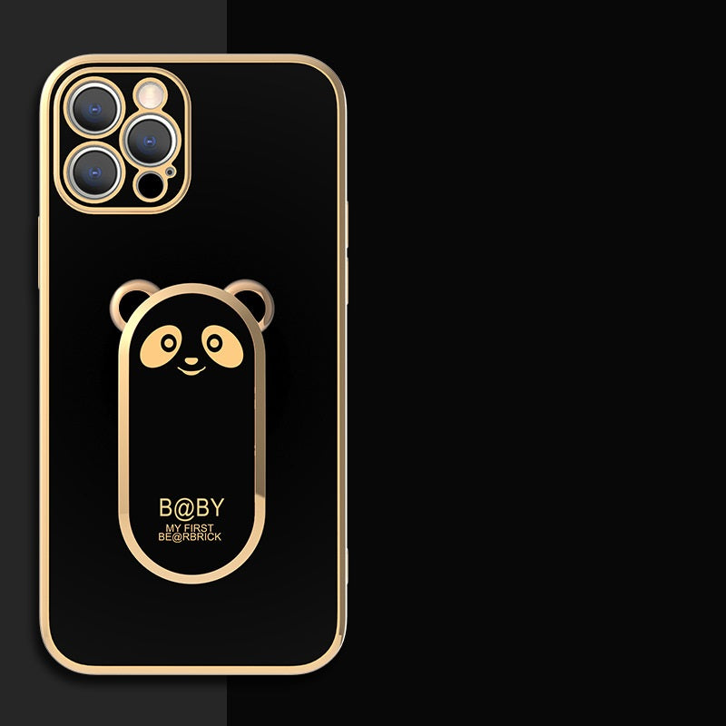 Phone Cases- Panda Magnetic Ring Holder Phone Case Cover