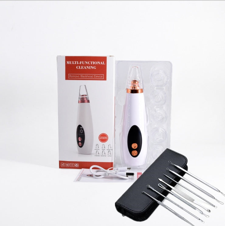 Facial- The pores clean artifact household cosmetic instrument suck black new instrument