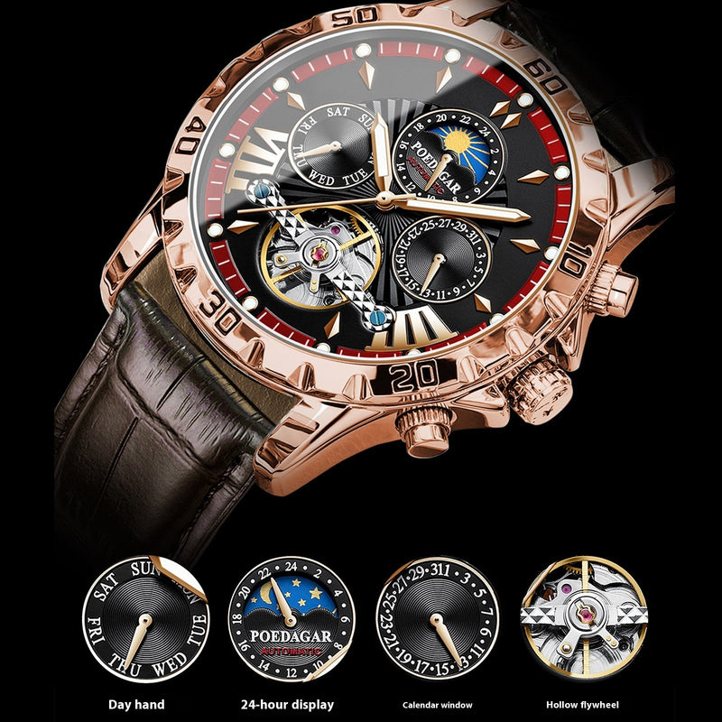 Watch For Men- Men's Watch Fashion Luxury Automatic Machinery