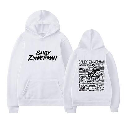 Bailey Zimmerman Loose and Comfortable Hoodie for Men and Women