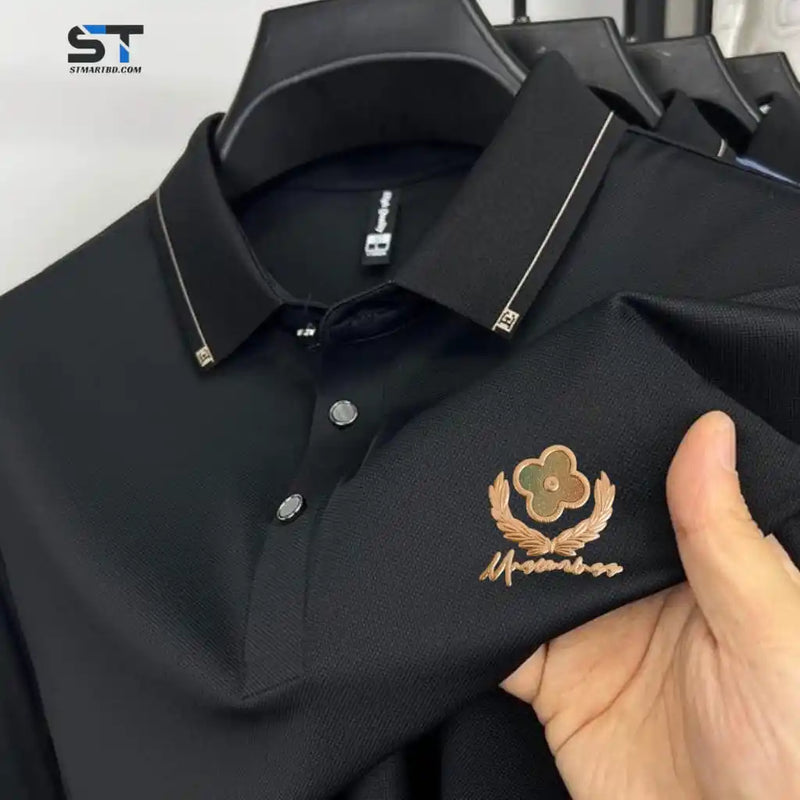 Premium Polo T-Shirt With China Sticker