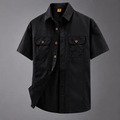 Half Sleeve Solid Shirt