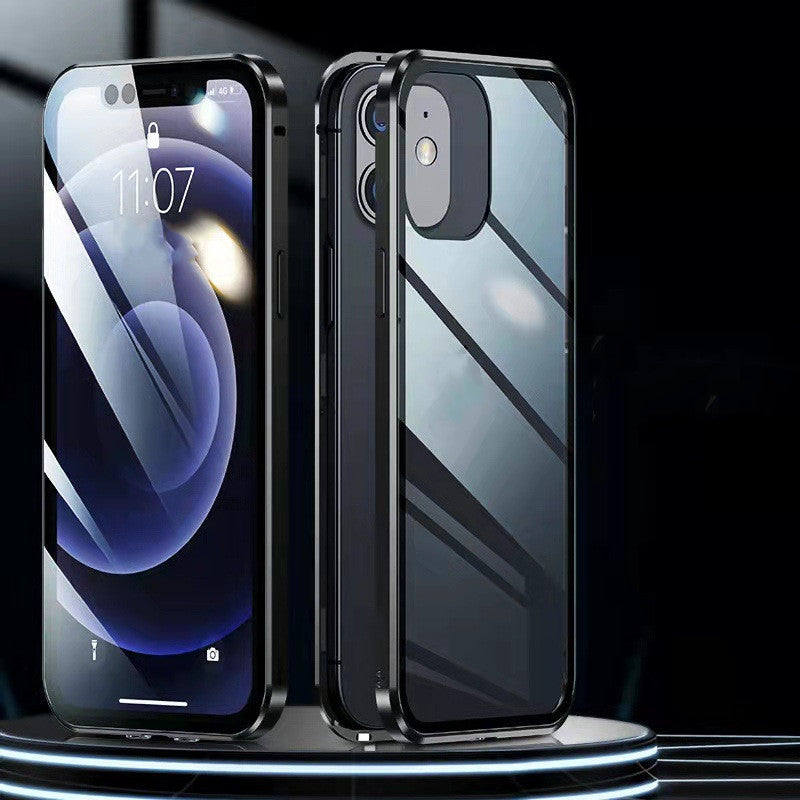 Screen Protector- Magnetic Absorption Double-Sided Glass Case