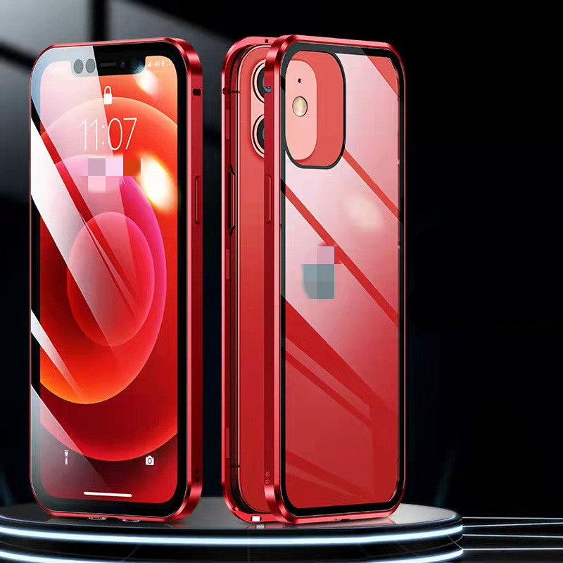 Screen Protector- Magnetic Absorption Double-Sided Glass Case