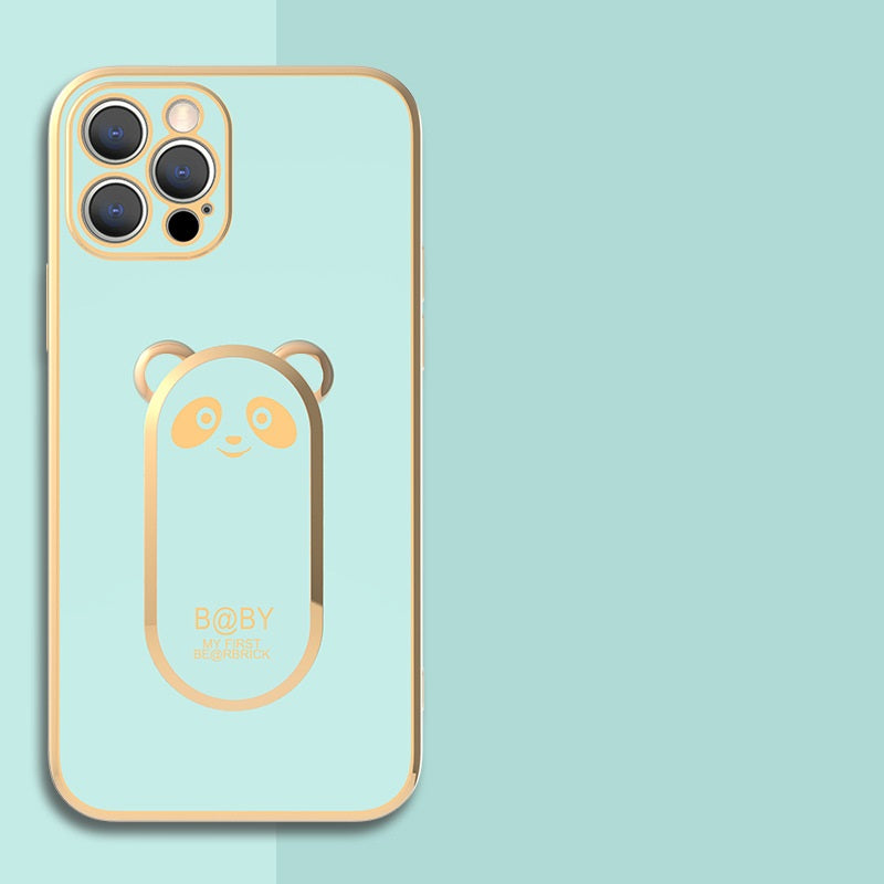 Phone Cases- Panda Magnetic Ring Holder Phone Case Cover