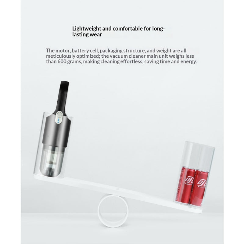 Mini Cordless Handheld 2-in-1 Suction & Mopping Vacuum Cleaner, High Power Strong Suction For Home & Pet Hair