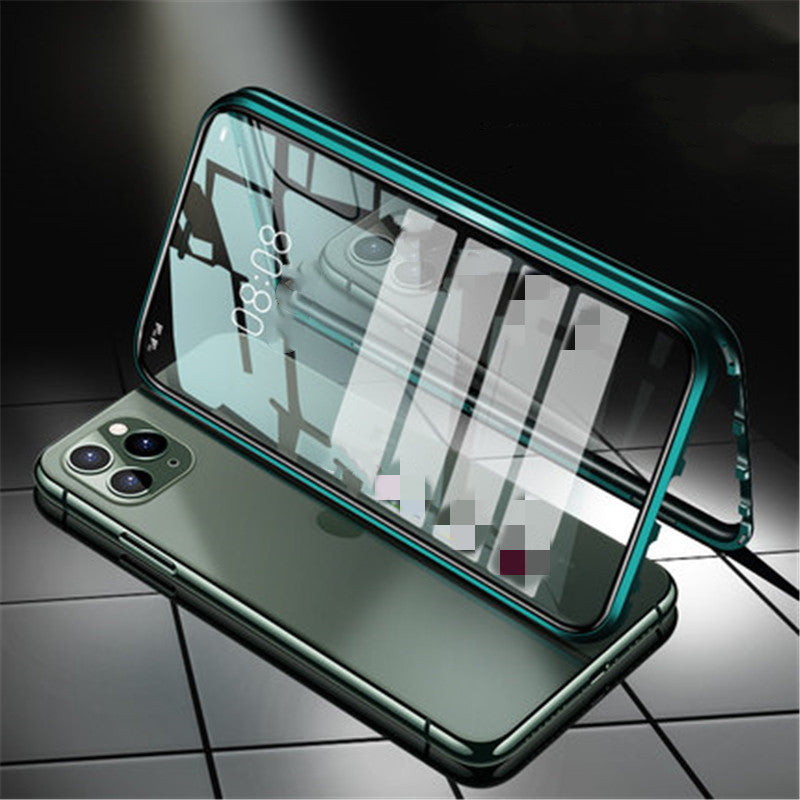 Screen Protector- Magnetic Absorption Double-Sided Glass Case