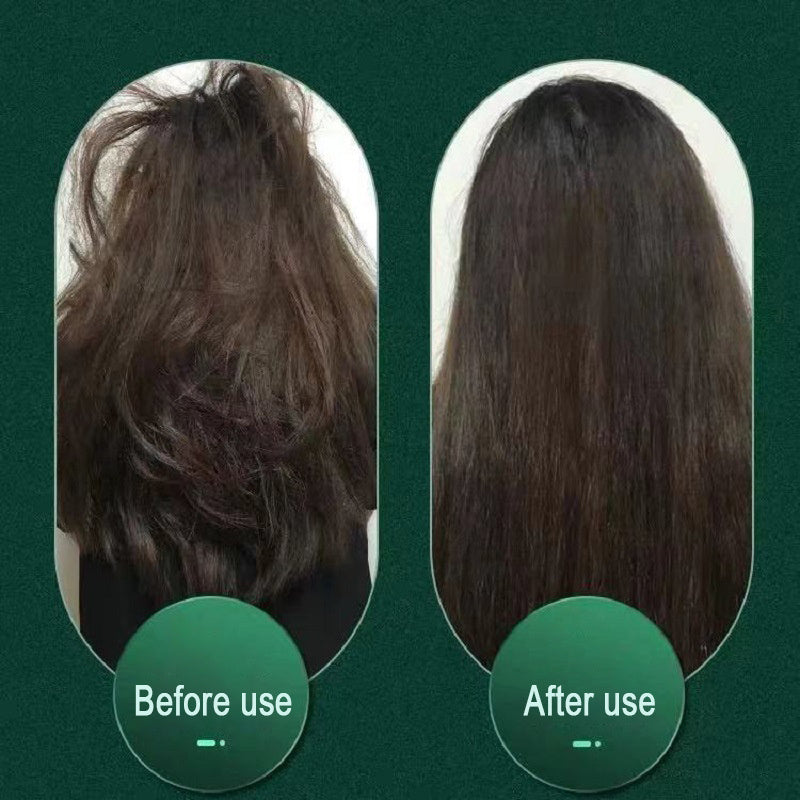 2-in-1 Straightener- New 2 In 1 Hair Straightener Hot Comb Negative Ion Curling Tong Dual-purpose Electric Hair Brush