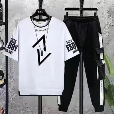 Half Sleeve T-Shirt & Trouser Set