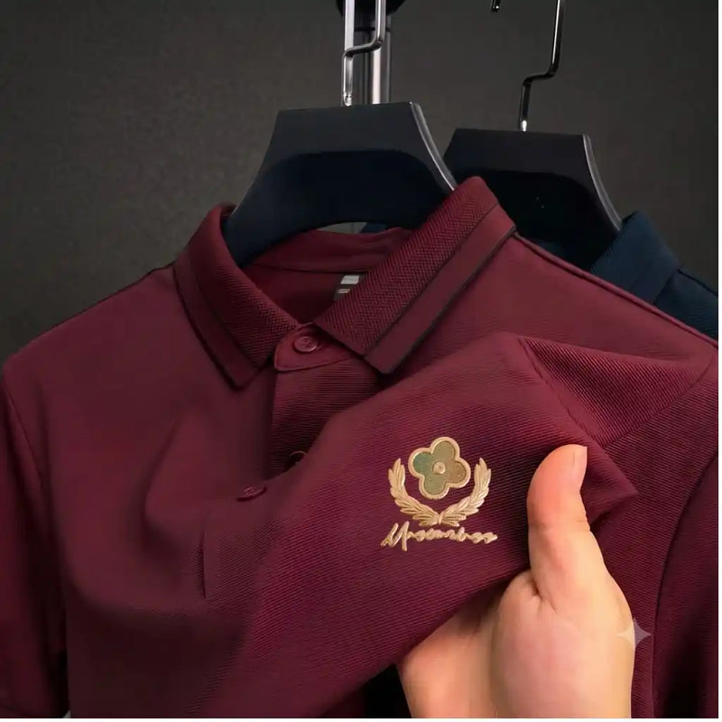 Premium Polo T-Shirt With China Sticker