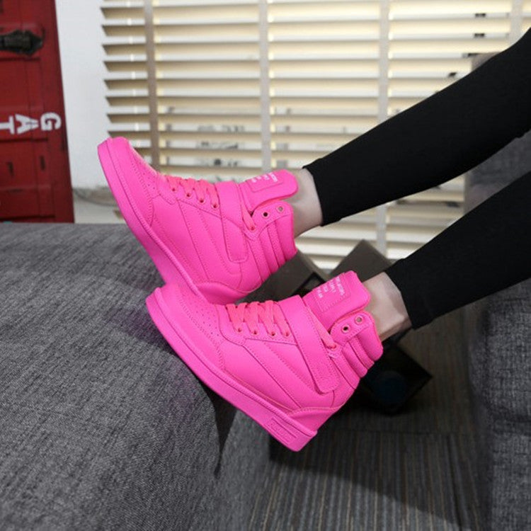 Sneakers- Inner increase high-top sneakers