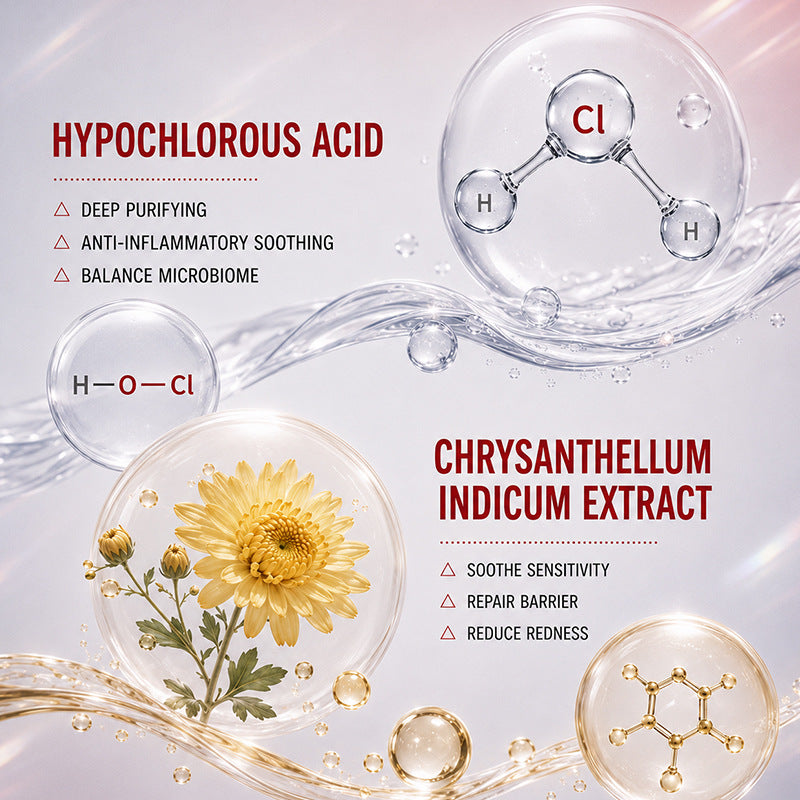 Hypochlorous Acid Revitalizing Serum For Hydration Moisturization And Facial Care