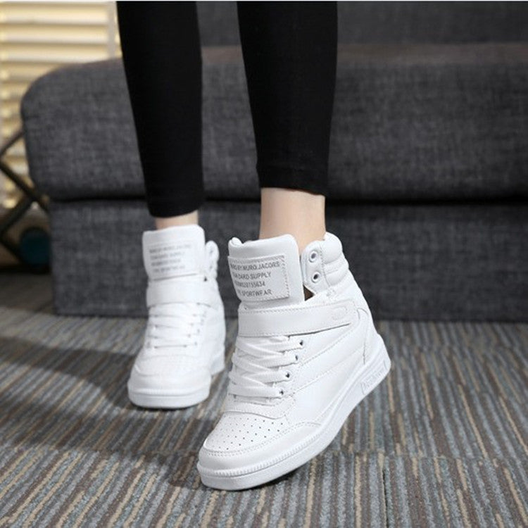 Sneakers- Inner increase high-top sneakers
