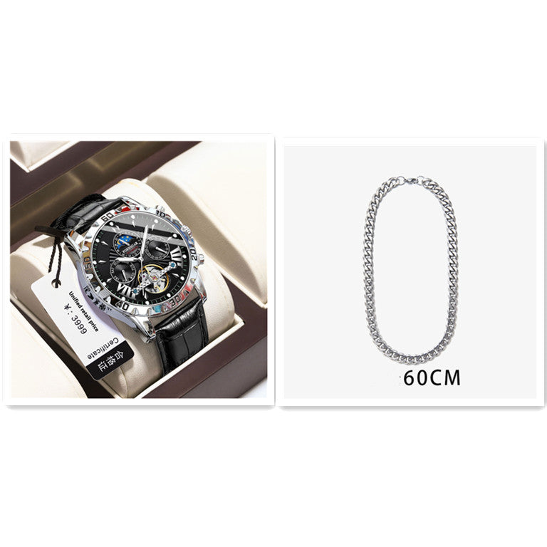 Watch For Men- Men's Watch Fashion Luxury Automatic Machinery