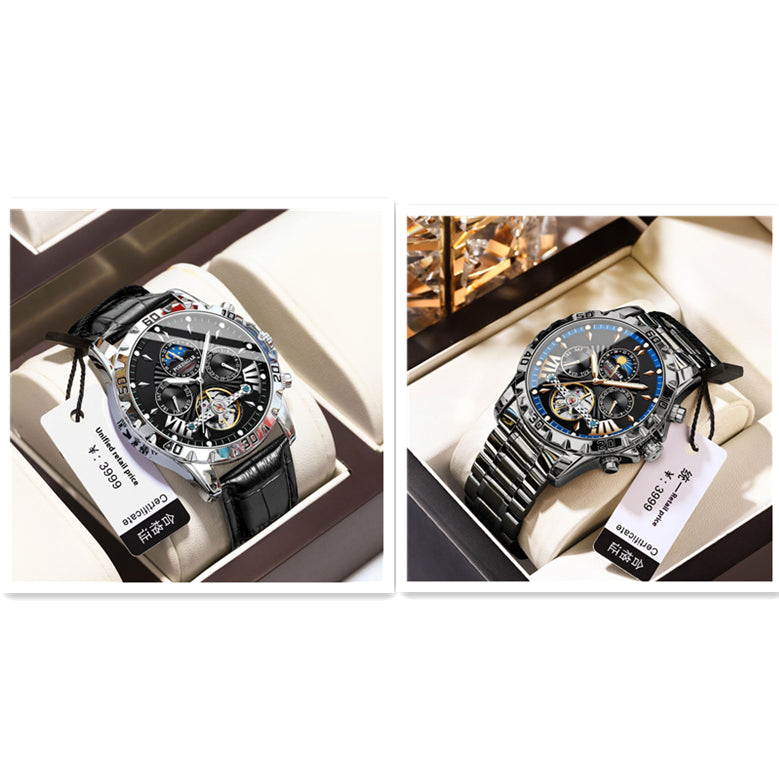 Watch For Men- Men's Watch Fashion Luxury Automatic Machinery
