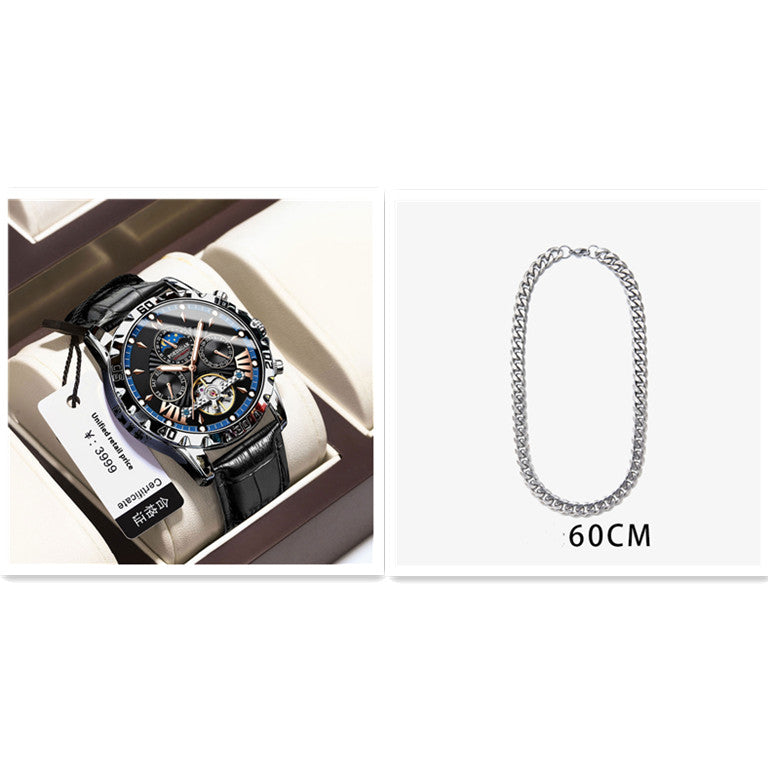 Watch For Men- Men's Watch Fashion Luxury Automatic Machinery