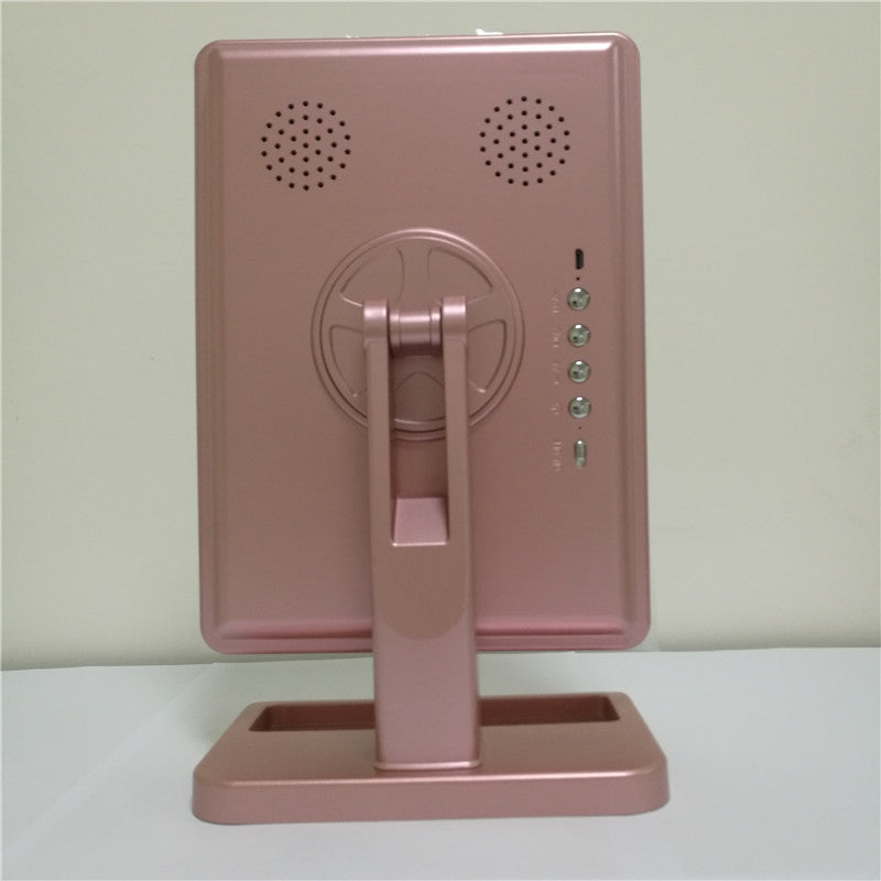 Mirror- Touch Screen Makeup Mirror With 20 LED Light Bluetooth Music Speaker 10X Magnifying Mirrors Lights