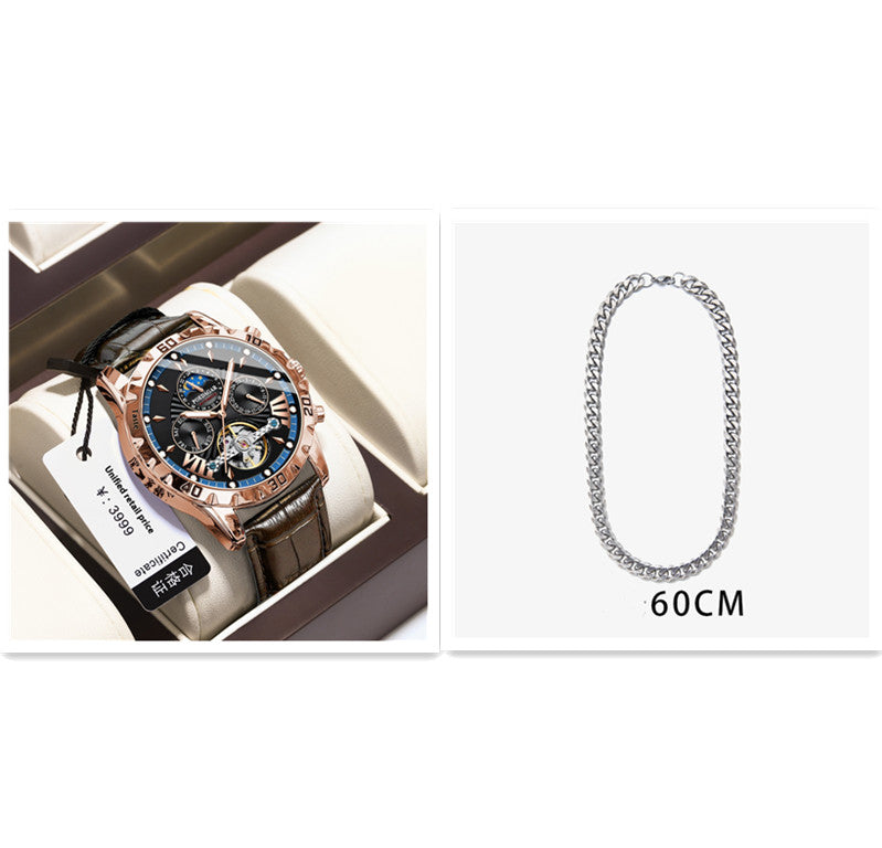 Watch For Men- Men's Watch Fashion Luxury Automatic Machinery