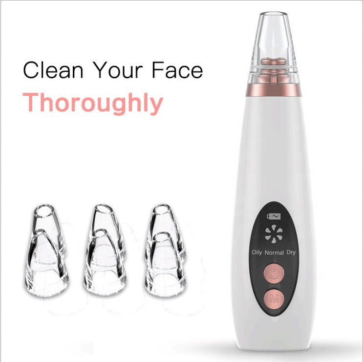 Facial- The pores clean artifact household cosmetic instrument suck black new instrument