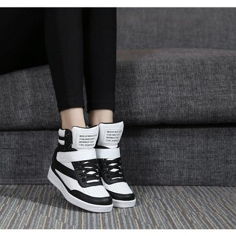 Sneakers- Inner increase high-top sneakers