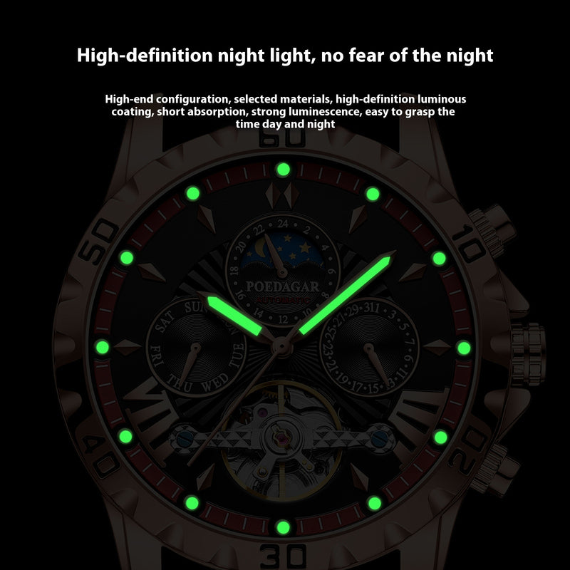 Watch For Men- Men's Watch Fashion Luxury Automatic Machinery