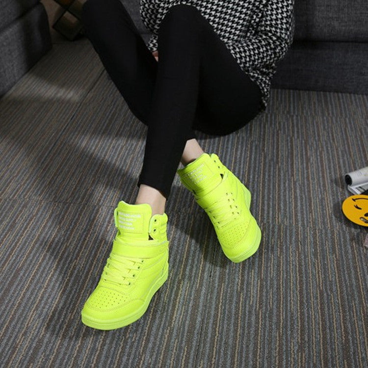 Sneakers- Inner increase high-top sneakers