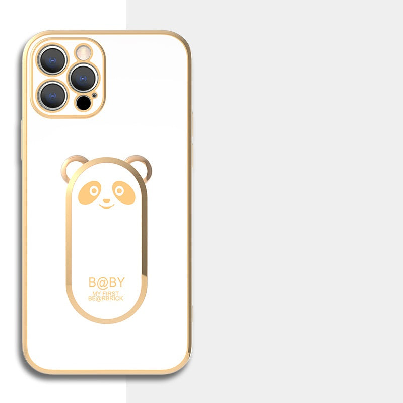 Phone Cases- Panda Magnetic Ring Holder Phone Case Cover