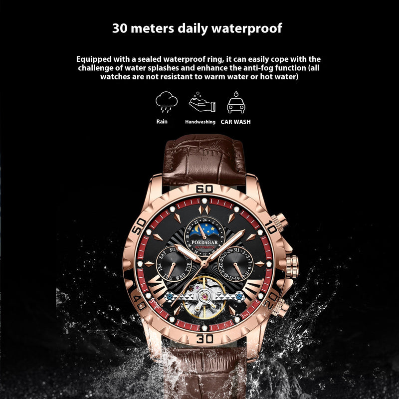 Watch For Men- Men's Watch Fashion Luxury Automatic Machinery