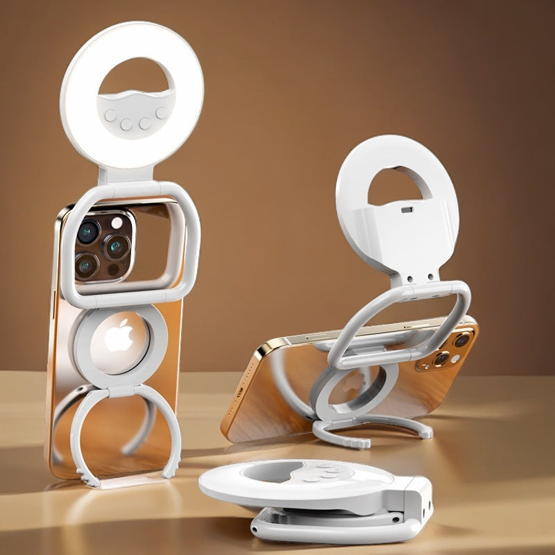 Magnetic Phone Case Light- Portable Magnetic Phone Case Multifunctional Beauty Fill Light