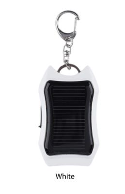 Power Bank- Solar Mobile Phone Power Bank  Flashlight Keychain Power