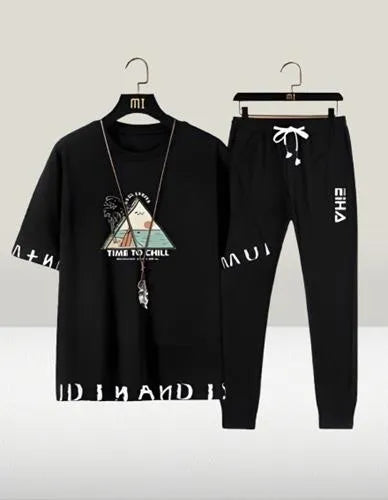 Mash T-Shirt & Full Pant Set