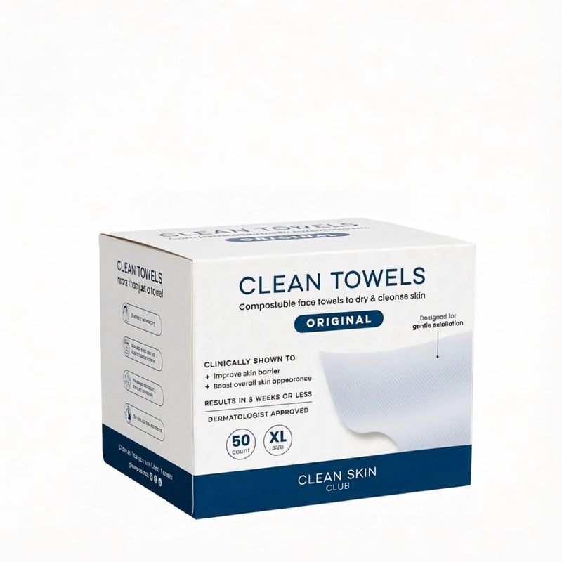 Towels- Wipes- 50-piece Pack Of Disposable Soft Cotton Facial Cleansing Wipes Boxed