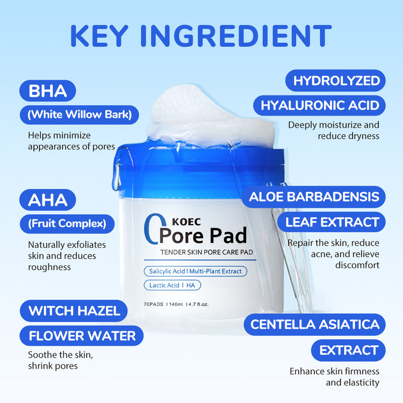 Care Products- Salicylate Clean Cotton Sheet Pore Exfoliating