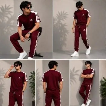 Premium T-Shirt and Trouser Tracksuit Set