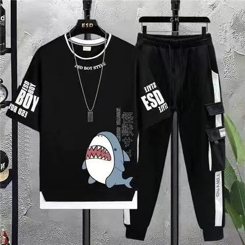 Half Sleeve T-Shirt & Trouser Set