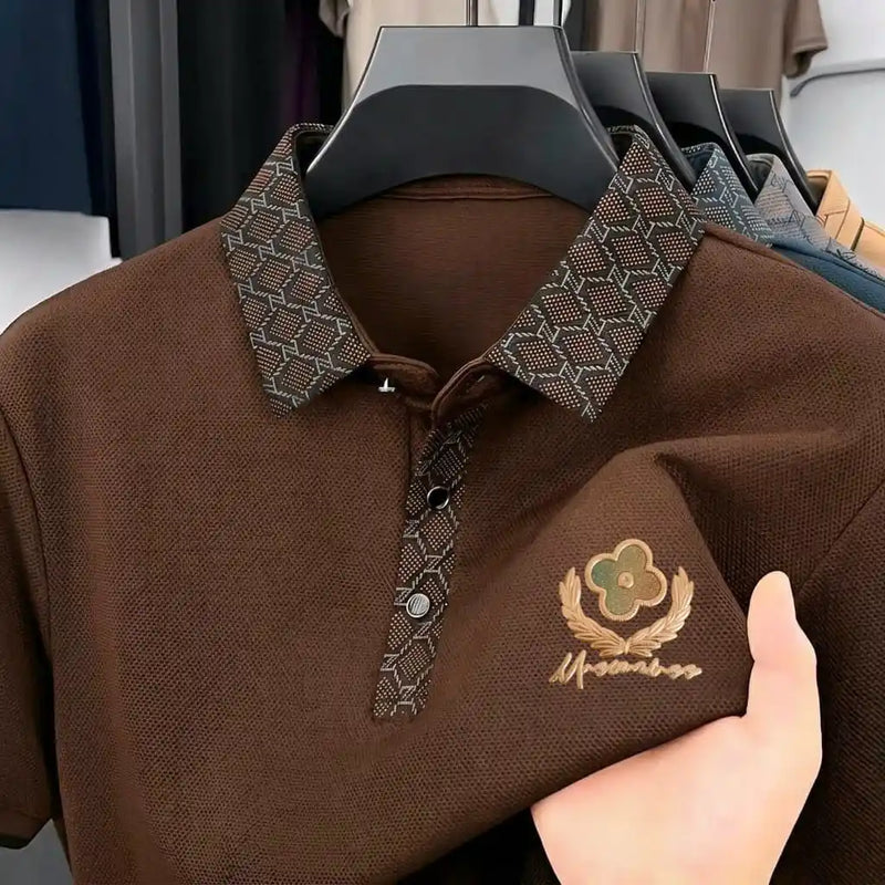 Premium Polo T-Shirt With China Sticker